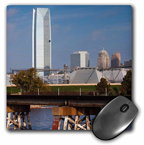 3dRose USA Oklahoma Oklahoma City Skyline from The Oklahoma River Mouse Pad 8 by 8 mp1922271 3dRose USA Oklahoma Oklahoma City Skyline from The Oklahoma River Mouse Pad 8 by 8 mp1922271