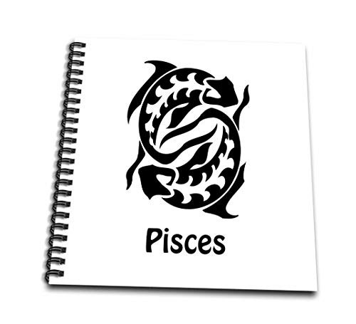 3dRose db2147113 Pisces Sign Mini Notepad 4 x 4