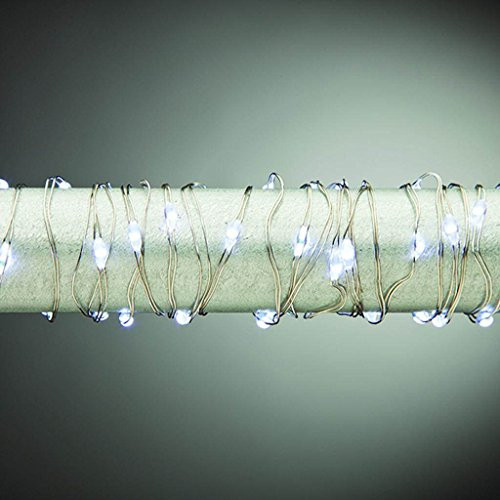 Everlasting Glow 93780 B/O CW LED Light String, 11.5" L x 8.56" W x 6.5" H, 6 Piece