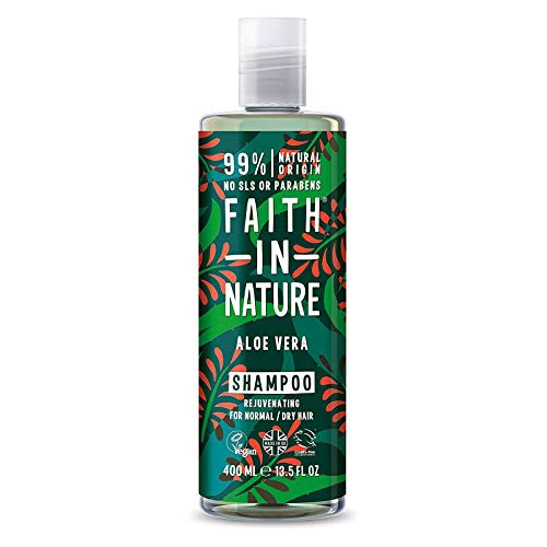 Faith in Nature Rejuvenating Aloe Vera Shampoo 400ml for Normal to Dry Hair