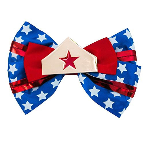DC Comics Wonder Woman Superhero Hair Bow Pin