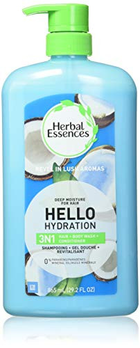 Herbal Essences Hello hydration 3in1 shampoo conditioner body wash moisture for hair 292 fl oz 292 Fl Oz