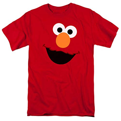 Sesame Street Elmo Face T Shirt  Stickers XLarge