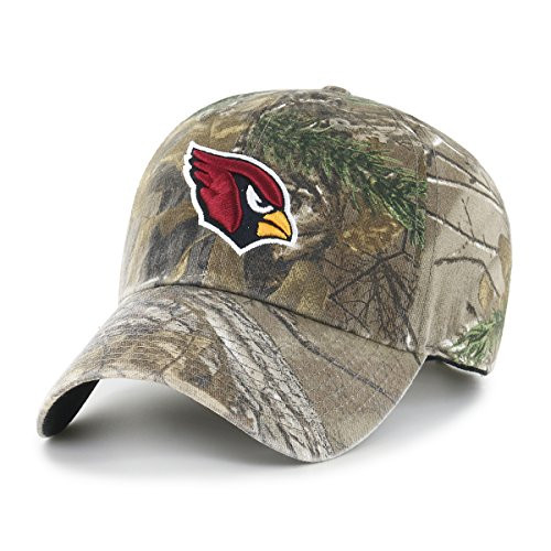 OTS NFL Arizona Cardinals Mens Challenger Adjustable Hat Realtree One Size