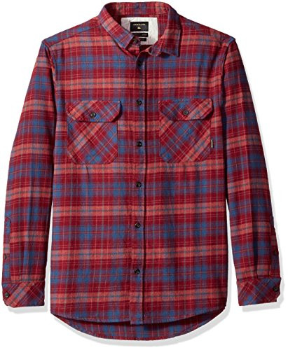 Quiksilver Mens Fitzspeere Button Down Shirt WINSDSOR SHD Lumber M