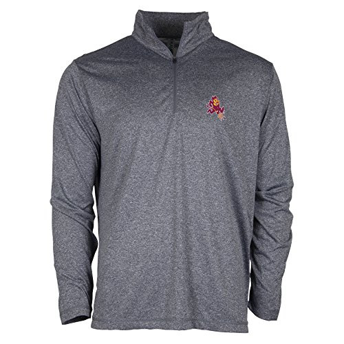 Ouray Sportswear NCAA Arizona State Sun Devils M Confluence 14 Zip 2X Athletic Heather Ouray Sportswear NCAA Arizona State Sun Devils M Confluence 14 Zip 2X Athletic Heather