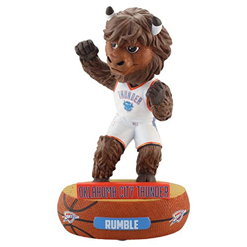 FOCO NBA Oklahoma City Thunder MASCOT BALLER BOBBLEMASCOT BALLER BOBBLE