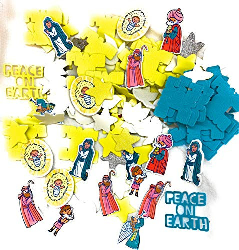 creatology Foam StickersChristmas Noel Stickers Nativity SelfAdhesive Foam Shapes