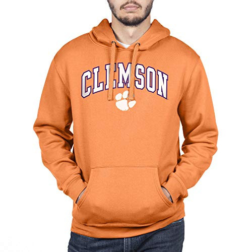 Top of the World Clemson Tigers Mens Team Color Hoodie Sweatshirt Small