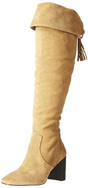 Karl Lagerfeld Paris Womens RAZO OverTheKnee Boot Crepe 8