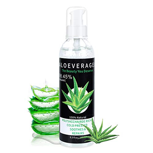 Aloe Vera Gel with 100 Naturally Aloe Barbadensis Great for Skin Hair Care Pure Aloe Vera Absorbed Rapidly with No Sticky Residue Aloe Vera Gel with 100 Naturally Aloe Barbadensis Great for Skin Hair Care Pure Aloe Vera Absorbed Rapidly with No Sticky Residue