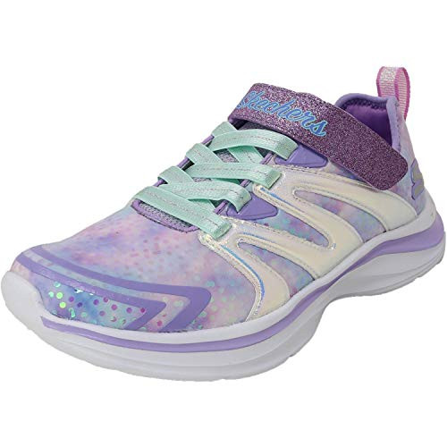 Skechers Kids Girls Double Dreams 81421L Little KidBig Kid LavendarMulti 1 Little Kid