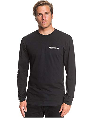Quiksilver Mens Modern Script TEE Black XL