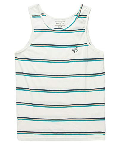Quiksilver Mens Tank Snow White S3 COREKY Mate M