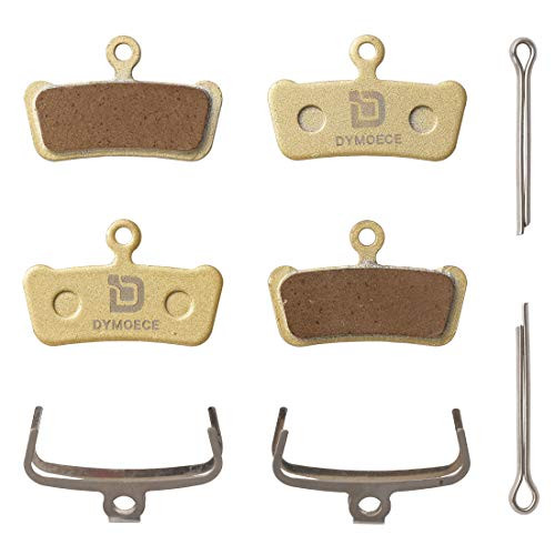 Dymoece 2 Pairs Sintered Metal Bicycle Disc Brake Pads for Sram Guide RSC RS R Elixir 7 9 Avid XO Trail 4 Piston MTB Disc Brakes
