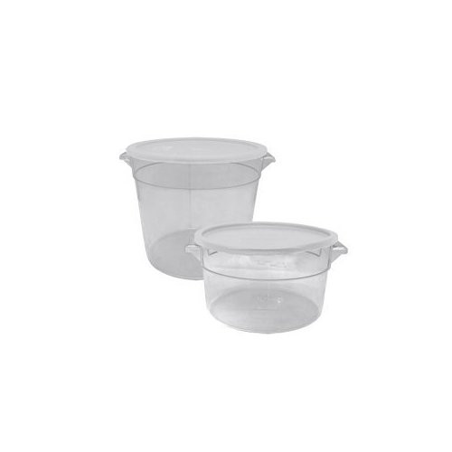 Update International  SCR-22PC PC Round Storage Container 22 Qt