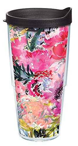 Tervis Kelly Ventura  Perennial Garden Insulated Tumbler 24oz Clear  Tritan