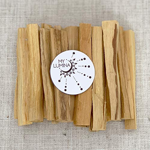 Palo Santo Sticks - Palo Santo Holy Wood Incense Sticks, Cleansing, Purifiying, Healing, Smudging Chakra Balancing, Good Luck, Meditation (12)