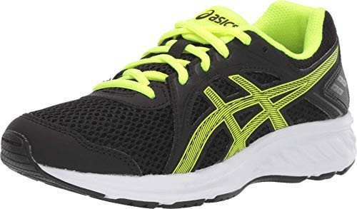 ASICS Kids Jolt 2 GS Running Shoes 35M BlackSafety Yellow