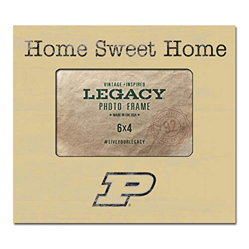 NCAA Legacy Purdue Boilermakers 4 x 6 Picture Frame  Upper 8x9 One Size Custom