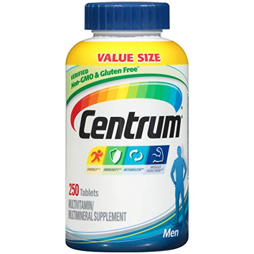 Centrum Multivitamin for Men MultivitaminMultimineral Supplement with Vitamin D3 B Vitamins and Antioxidants 250 Count Centrum Multivitamin for Men MultivitaminMultimineral Supplement with Vitamin D3 B Vitamins and Antioxidants 250 Count