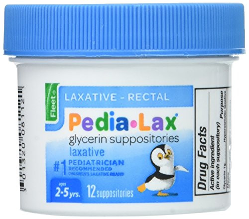 Fleet PediaLax Glycerin Suppositories 12 Each Fleet PediaLax Glycerin Suppositories 12 Each