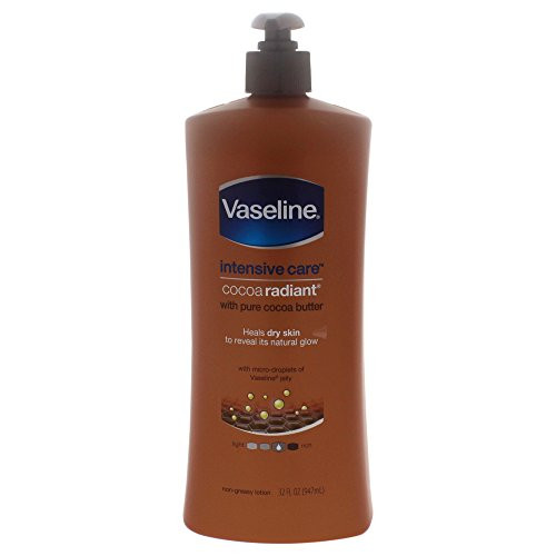 Vaseline Intensive Care Lotion  Cocoa Radiant  10 fl oz 295 ml  3 Pack
