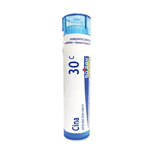 Boiron Cina 30C Homeopathic medicine for nervousness irritability and sleeplessness in children 1 Count Boiron Cina 30C Homeopathic medicine for nervousness irritability and sleeplessness in children 1 Count
