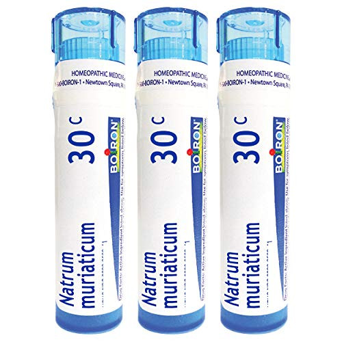 Boiron Natrum Muriaticum 30c Homeopathic Medicine for Runny Nose 3 Count Boiron Natrum Muriaticum 30c Homeopathic Medicine for Runny Nose 3 Count