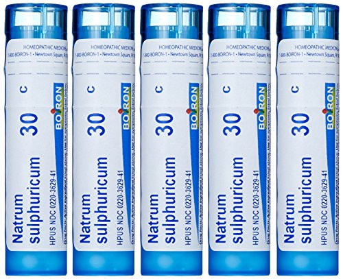 Boiron Natrum Sulphuricum 30C Pack of 5 Homeopathic Medicine for Bronchial Irritation Boiron Natrum Sulphuricum 30C Pack of 5 Homeopathic Medicine for Bronchial Irritation