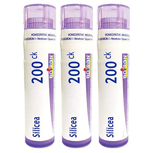 Boiron Silicea 200ck Homeopathic Medicine for Fatigue and Irritability Due to Overwork 3 Count Boiron Silicea 200ck Homeopathic Medicine for Fatigue and Irritability Due to Overwork 3 Count