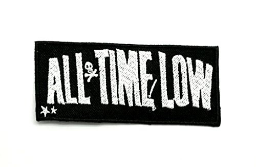 Wasuphand All Time Low Retro Neoclassical Metal Rock Band Patch Sew On Iron Embroidered Metal Music Bag Vest Gift Jeans Denim Badge Costume Wasuphand All Time Low Retro Neoclassical Metal Rock Band Patch Sew On Iron Embroidered Metal Music Bag Vest Gift Jeans Denim Badge Costume
