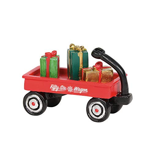 Department 56 Village Collections Accessories Christmas in a Wagon Figurine 1.5" Multicolor