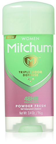 Mitchum For Women Advanced Control AntiPerspirant Deodorant Clear Gel Shower Fresh 34oz  Pack of 2