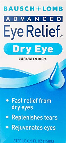 Bausch  Lomb Advanced Eye Relief Rejuvenation Lubricant Eye Drops 050 Ounce Bottle Pack of 3