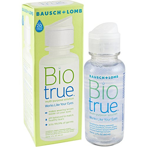 Bausch  Lomb Biotrue Multipurpose contact lens solution 2 Fluid Ounce