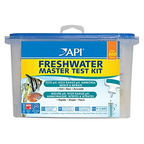 API FRESHWATER MASTER TEST KIT 800Test Freshwater Aquarium Water Master Test Kit