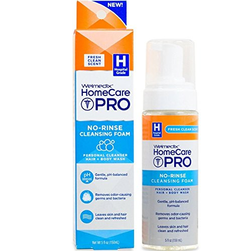 Welmedix HomeCare Pro NoRinse Cleansing Foam 5 oz Pack of 3