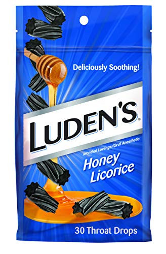 Ludens Throat Drops Honey Licorice 30 Drops