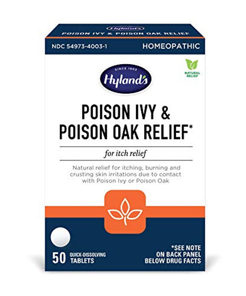 Hylands Poison Ivy  Poison Oak Relief Treatment Tablets 50 Count