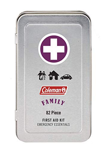 Coleman Family Size Emergency First Aid Kit  82 Pieces