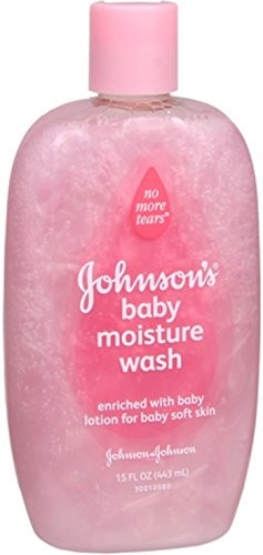 Johnsons No More Tears Baby Moisture Wash 15 Ounces Pack of 2