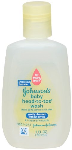 Johnsons Baby Wash HeadtoToe 1 Ounce Pack of 3