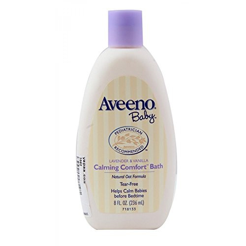Aveeno Baby Calming Comfort Baby Bath  8 Oz 3 pack