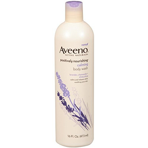 Product Name Aveeno Active Naturals Positively Nourishing Calming Body Wash Calming Lavender Chamomile  Ylang Ylang 16 Fl Oz 473 Ml