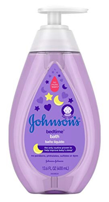 Johnsons TearFree Baby Bedtime Bath 136 Ounce 400ml 2 Pack