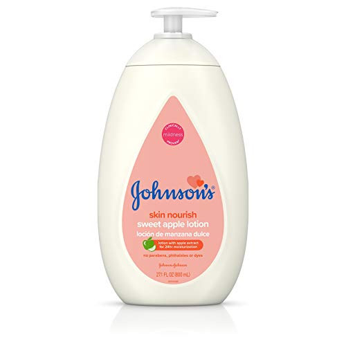 Johnsons Moisturizing Baby Lotion with Apple Extract Hypoallergenic 271 fl oz