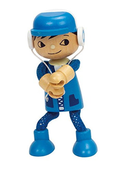 Hape Modern Family Wooden Son Doll Hape Modern Family Wooden Son Doll