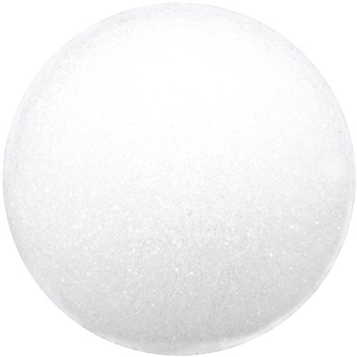 Floracraft Styrofoam Ball 4Inch White 2Pack
