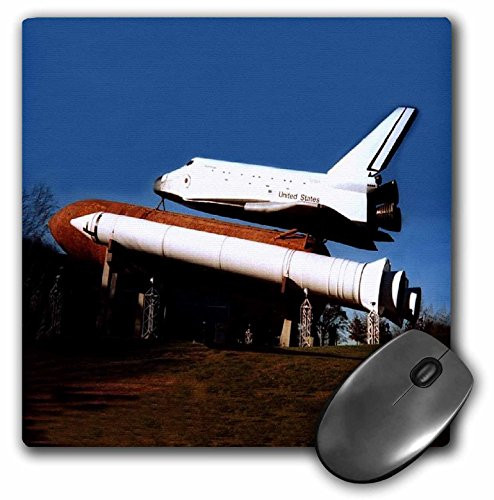 3dRose LLC 8 x 8 x 025 Inches Mouse Pad Space Shuttle mp5531